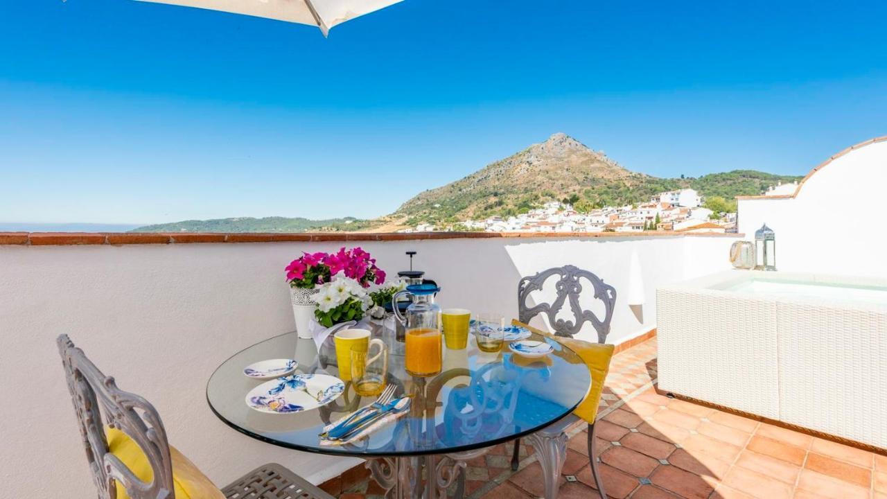 Atico La Carrasquilla Gaucin By Ruralidays Appartement Buitenkant foto